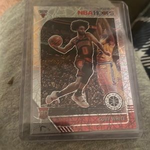 Colby white nba hoops mojo prizm rc